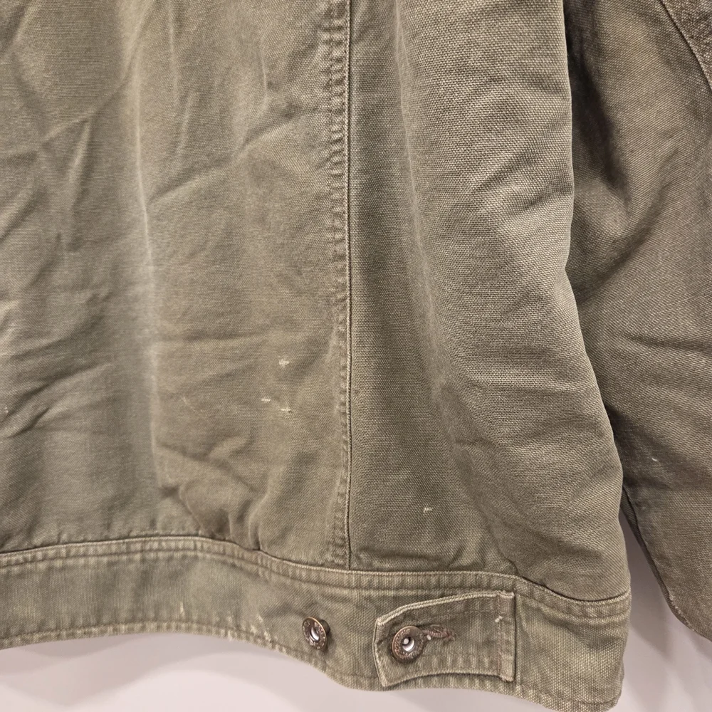 Woolrich Vintage 90s Sherpa Lined Barn Chore Jacket XL - Picture 12 of 12